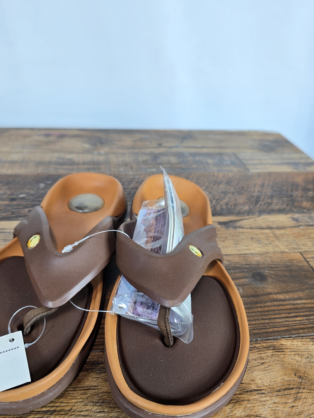 Brown Girl Thong Sandals Casual Beach Flip Flop Size 5